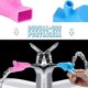 thumbnail image 4 of Extensión de grifo para niños de 3 piezas, extensor de grifo para bebés, extensores de grifo para niños de silicona de grado alimenticio para baño, cocina, lavado de manos y cara, 4 of 5