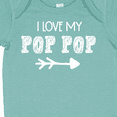 thumbnail image 4 of Inktastic I Love My Pop Pop with Arrow Boys or Girls Baby Bodysuit, 4 of 5