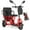 Red-A, variant on QEEKA Foldable 3 Wheel Mobility Scooter for Seniors and Adults,Fits in Car Trunk,Lightweight & High-Power 700W,300lbs Capacity,20 mile Range,Black