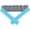 Grey+Blue, variant on Cooling Bandana, Water Absorbent Neck Wrap, Unisex Summer Outdoor Accessory, Blue, 1 Pc