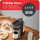 thumbnail image 3 of Elite Gourmet EHC323 Rapid Brew Technology Cafetera de cápsulas 2 en 1, capacidad de preparación de 6 ~ 12 oz, K-Cups y molidos, altura de taza ajustable, filtro reutilizable, negro, 3 of 5