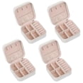 thumbnail image 1 of Mini Jewelry Box PU Leather Portable Travel Jewelry Storage Box Ring Earring Necklace Storage, 1 of 5