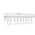thumbnail image 4 of Curtain Track Rail System Set for Ceiling Room Divider Privacy 12ft-18ft Heavy Duty with Hooks, 4 of 12