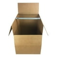 thumbnail image 3 of uBoxes Shorty Wardrobe Boxes 20 x 20 x 34 In Boxes w/ Hanging Bars, 3 Pack, 3 of 7
