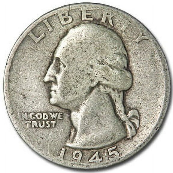 1945 Washington Quarter Good/XF