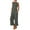 Dark Grey, variant on GILIGEGE Linen Sets for Women 2 Piece Summer Women Suit Fashion Comfortable Vest and Long Pants Solid Color Top Set Suit Wide Leg Pants Tracksuit Lounge Matching Sets Brown L