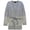 Grey - medgray, variant on St. John Womens Degrade Herringbone Cardigan Sweater, Grey, Small