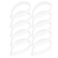 thumbnail image 4 of MasteelfCA 50 Pcs Practical Collar Fixing Strips Collar Fixer Plastic Shirt Collar Strips, 4 of 8