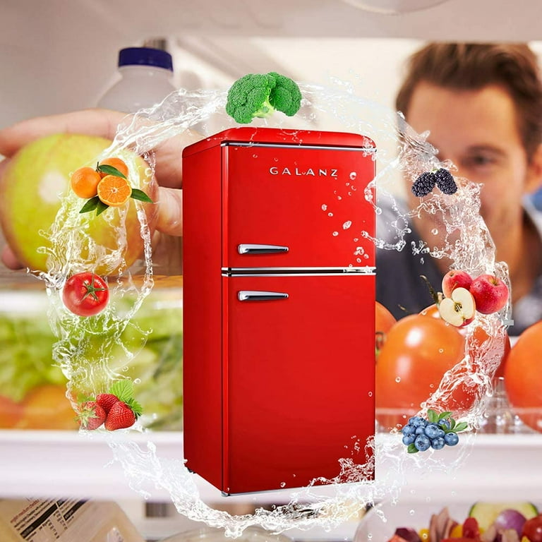 Galanz mini fridge glass cheap shelf