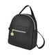 thumbnail image 4 of Mini mochila de piel sintética para mujer, bolso informal, mochila para niñas, para el trabajo. Negro, 4 of 9