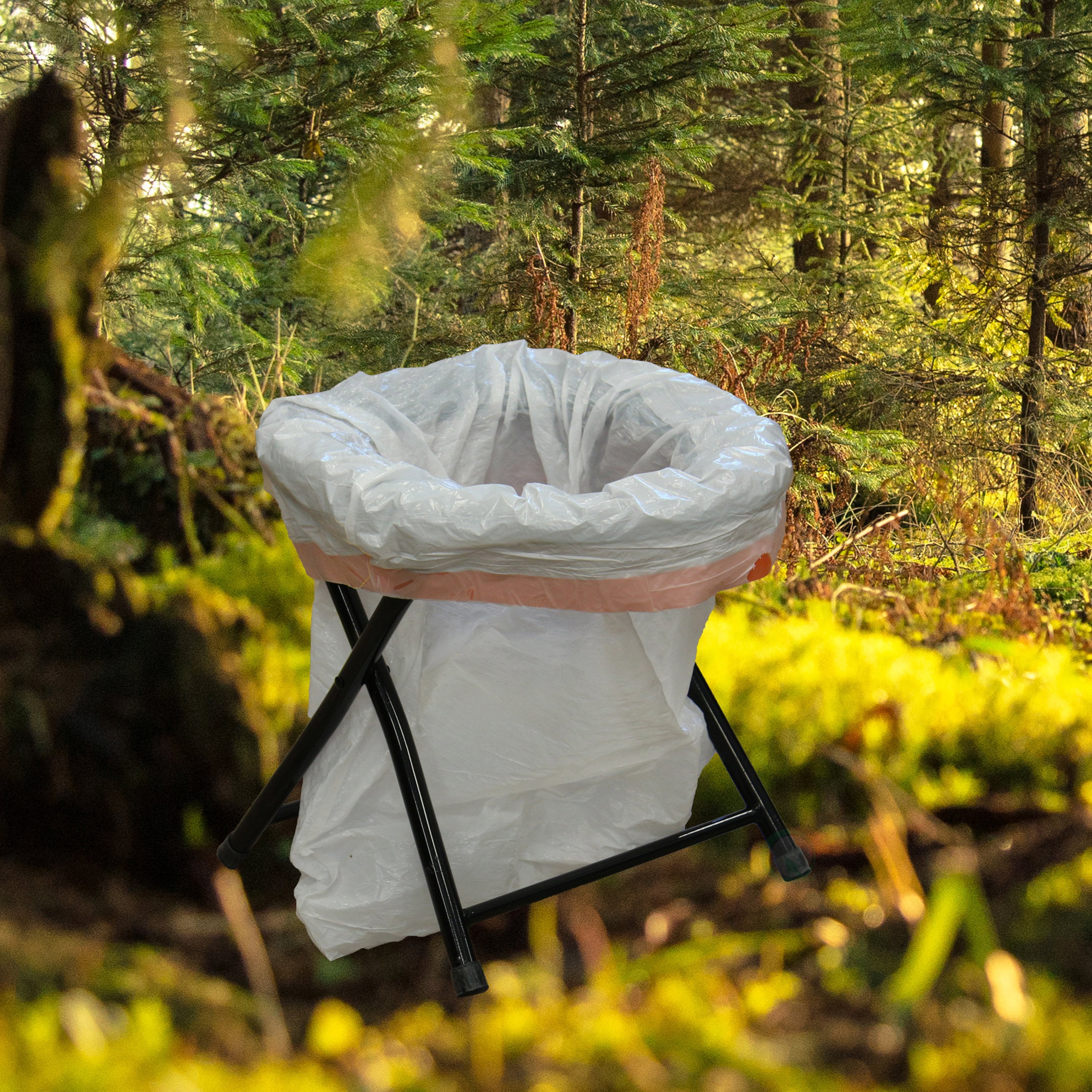 Folding Portable Toilet Seat For Camping And Hiking Walmart
