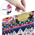 thumbnail image 4 of Coolnut Tribal Ethnic Aztec Geometric Clipboard, Acrylic Standard A4 Letter Size Clip Board with Low Profile Clip for Office, Classroom, Doctor, Nurse and Teacher, 12.5"x9", 4 of 7
