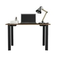 thumbnail image 6 of Cabo Writing Desk, Modern Industrial Design with Spacious Work 47.2" x 25.2" Mahogany, 6 of 7