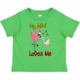 thumbnail image 3 of Inktastic My Mimi Loves Me Flamingo Boys or Girls Toddler T-Shirt, 3 of 5