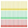 thumbnail image 1 of 20 juegos de cucharas de laboratorio de plástico de doble punta, herramienta de medición verde, roja y amarilla, 1 of 14
