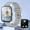 Silvery, variant on 1.83" HD Touch Smartwatch: Call, Track Steps, Sports Modes, Alloy Case, iPhone/Android Compatible, Valentine's Gift