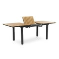 thumbnail image 5 of Greemotion Mackay 61.5"W Outdoor Teak Wood Expandable Dining Table in Natural, 5 of 11