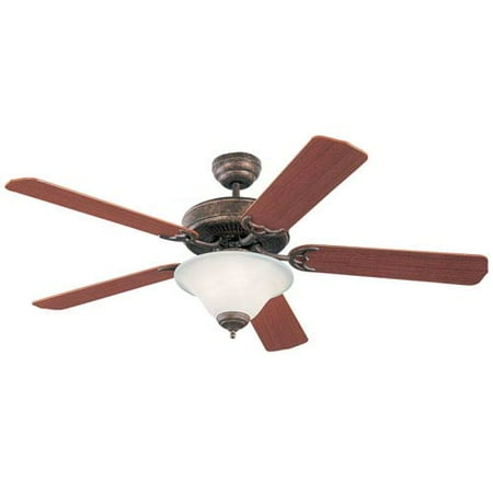 Tuscan Bronze Reflector - Homeowners Deluxe 52-Inch Tuscan Bronze Ceiling Fan