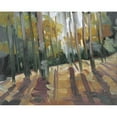 thumbnail image 3 of Trujillo, Jose 14x12 Black Modern Framed Museum Art Print Titled - Backlit Woods, 3 of 5