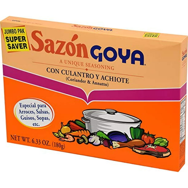 Sazon Goya with Coriander & Annatto Jumbo Size, 36 Packets Walmart