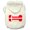 Cream, variant on Pet, Dog Cat Hoodie Screen Printed, "Bone Shaped Denmark Flag"