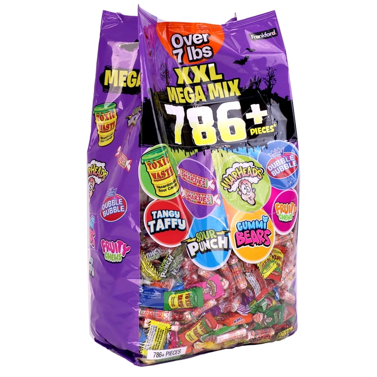 Frankford Mega Mix XXL Assorted Hard and Gummy Halloween Candy Bag