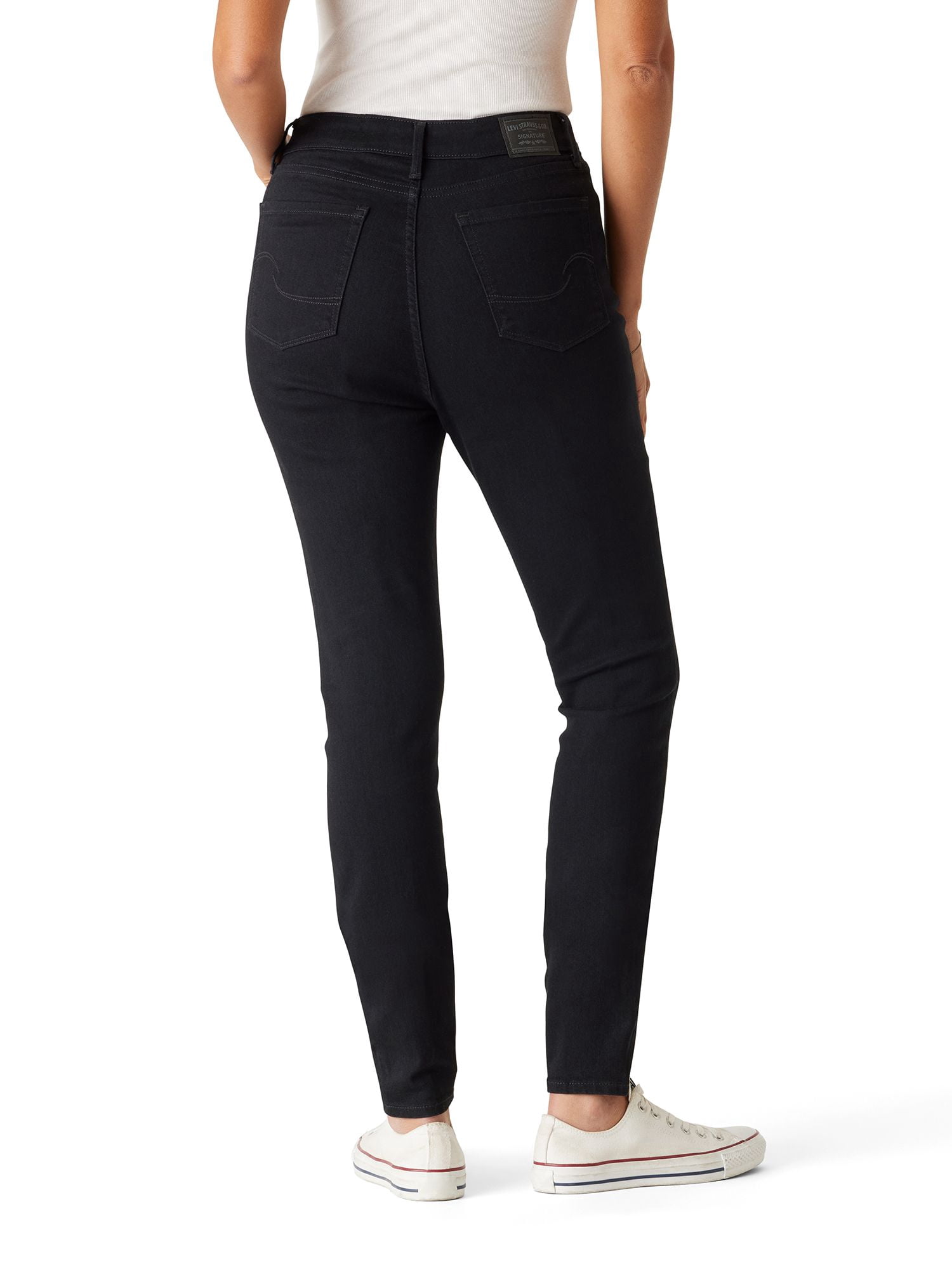 Levi Strauss Signature Women's and Women's Plus High Rise Skinny Jeans, Sizes 2-26