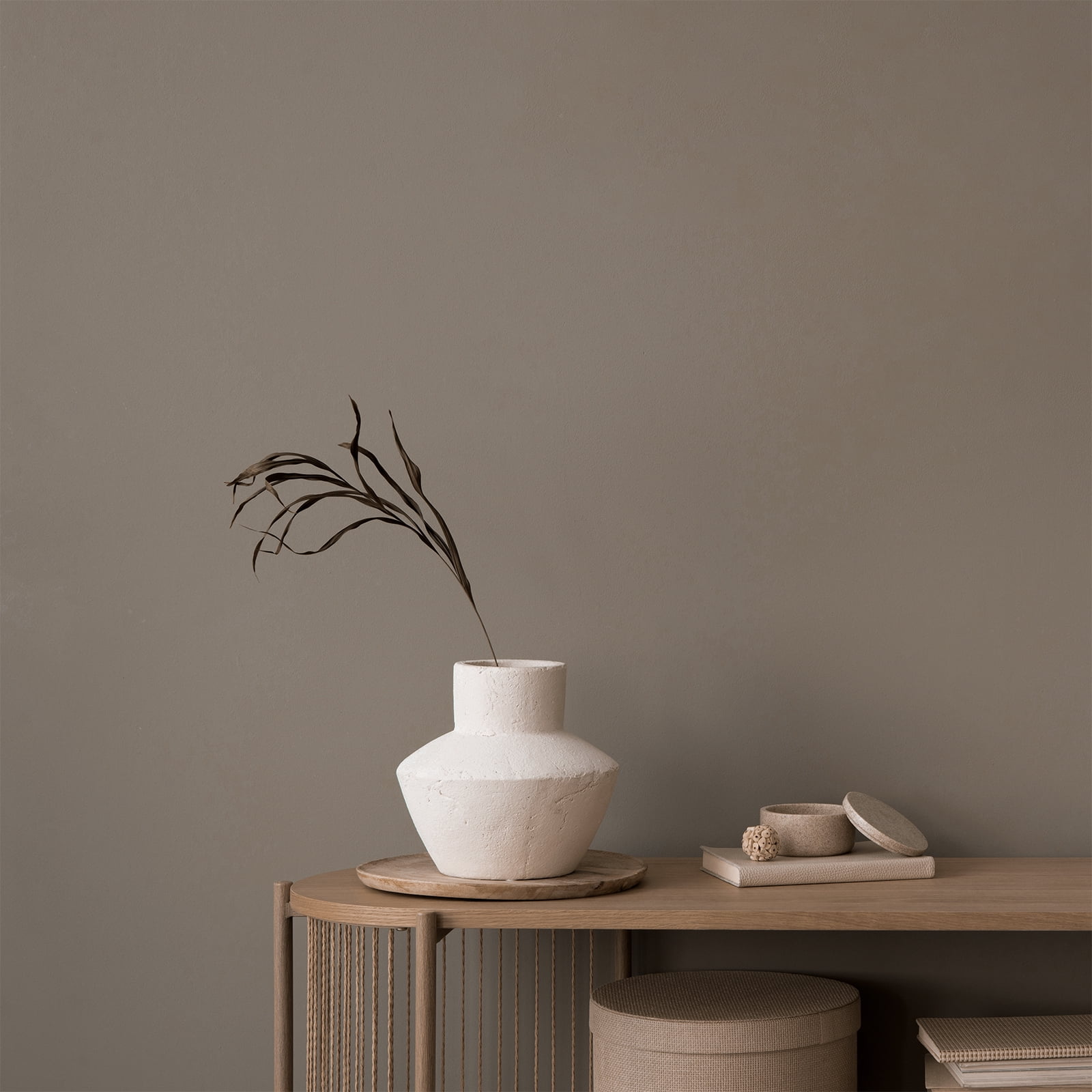 CHIHUT 17.7"x236" Brown Peel and Stick Wallpaper for Countertops Waterproof Matte Textured Brown Contact Paper for Kitchen Self Adhesive Solid Brown Wall Paper Removable Vinyl Roll for Cabinets Walls