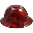 thumbnail image 2 of Hades Skull Red Hydro Dipped Hard Hats Full Brim Style with 4 Pt Suspension, 2 of 4
