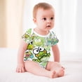 thumbnail image 5 of Keroppi Baby Bodysuit Boy Girl Clothes Soft Newborn Infant Outfit Short Sleeve Romper, 5 of 8