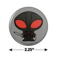 thumbnail image 3 of Aquaman Movie Black Manta Chibi Character Kitchen Refrigerator Locker Button Magnet, 3 of 6
