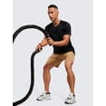 thumbnail image 3 of Shorts Deportivos para Hombre CRZ YOGA 7" Secado Rápido Caqui Talla L, 3 of 5