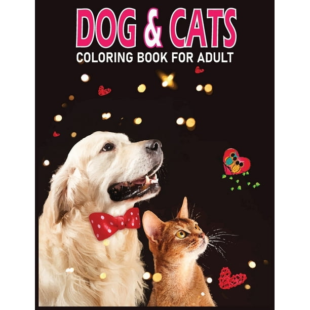 Dog And Cat Coloring Pages For Kids