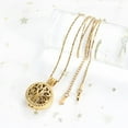 thumbnail image 5 of Cremation Jewelry Tree of Life Urn Necklace Keepsake Ashes Hair Memorial Locket with Hollow Cylinder Pendant Necklaces for Ashes, 5 of 6