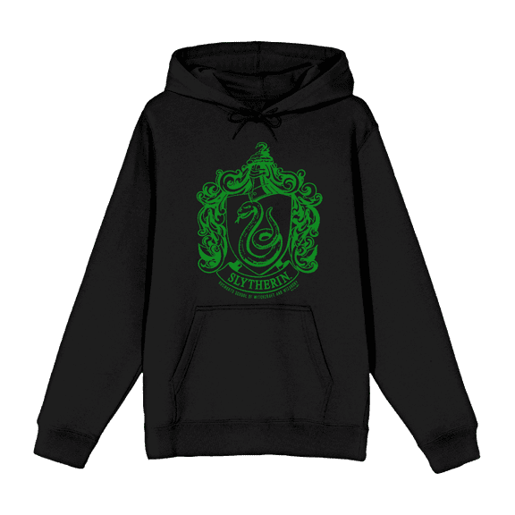 Harry Potter Ravenclaw Crest Long Sleeve Adult Hooded Sweatshirt-XXL