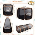 thumbnail image 5 of ColourTree 6-in-1 Tent Portable Playpen Enclosures with Tunnel for Cat Dog, 5 of 5