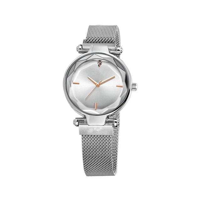 WIFKLSIIPG High-End New Watch Ladies Vibrating Network Red Mesh with Trend Quartz Watch