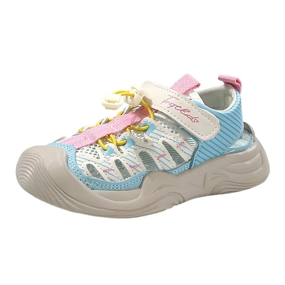 Wangkekeji Girls Sandals For Everyday Outdoor Use Comfortable Closed Toe Design For Ages 3 13 Ideal For Summer Activities And Beach Toddler Sandals Size 3