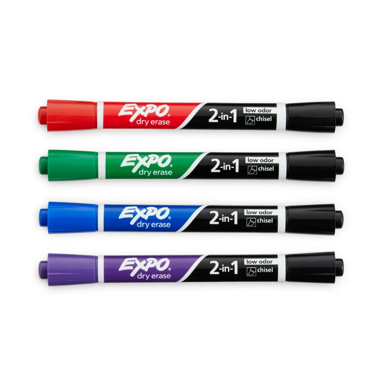 The Board Dudes SRX Dry-Erase Markers, Medium Point - 2 markers