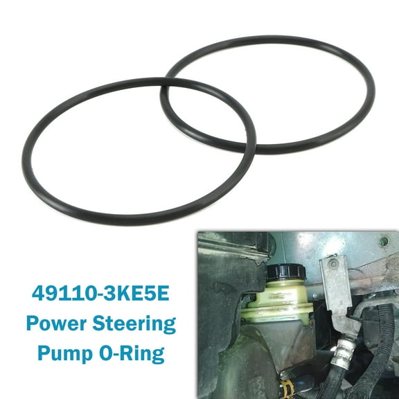 2PCS O-Ring Power Steering Pump for Nissan Pathfinder 2013-2020 49110-3KE5E