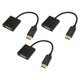 thumbnail image 5 of Dvi 3 Uds DisplayPort A DVI Adaptador 4K HD 1080P Mini A DVI Cable Adaptador Para PC Ordenador Portátil HDTV Monitor Proyector, 5 of 7