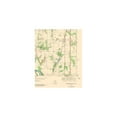 thumbnail image 2 of Topographical Map - Thackerville Texas Oklahoma Quad - USGS 1968 - Vintage Wall Art, 2 of 4