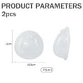 thumbnail image 2 of Breastmilk Catcher Wearable Nursing Cups for Breastfeeding Moms to Collect Leaky Breast Milk, Protect Sore Nipples, Made of Soft Food Grade Silicone, 2 of 5