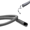thumbnail image 1 of Rollo 10M Tubo Flexible Liquidtight 3/4 Pulg Acero+PVC gris 3/4 pulgadas, 1 of 4
