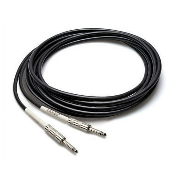 Hosa GTR-215 Straight to Straight Guitar Cable, 15 ft, Instrument Cable for Electric Guitar, Bass, and Amp Connection – Durable, High-Quality Audio Performance