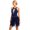 Navy Blue, variant on MSemis Women Sleeveless Lyrical Dance Leotard Figure Skating Dress
