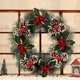 thumbnail image 1 of Juego de decoraciones de fiesta navideñas Cheminee Couronne Porte 20 cm 30 cm 40 cm 50 cm, 1 of 4