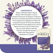 Yardley London Moisturizing Bath Soap Bar, English Lavender, 4oz, (6 Pack)