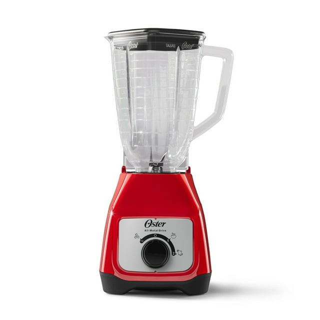 Licuadora Oster 2 Velocidades 1.25L 800 W Perilla Color Roja