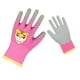 thumbnail image 4 of Guantes de jardinería para niños con revestimiento de goma y dibujos animados para niños y niñas pequeños al libre Rosa, 4 of 8